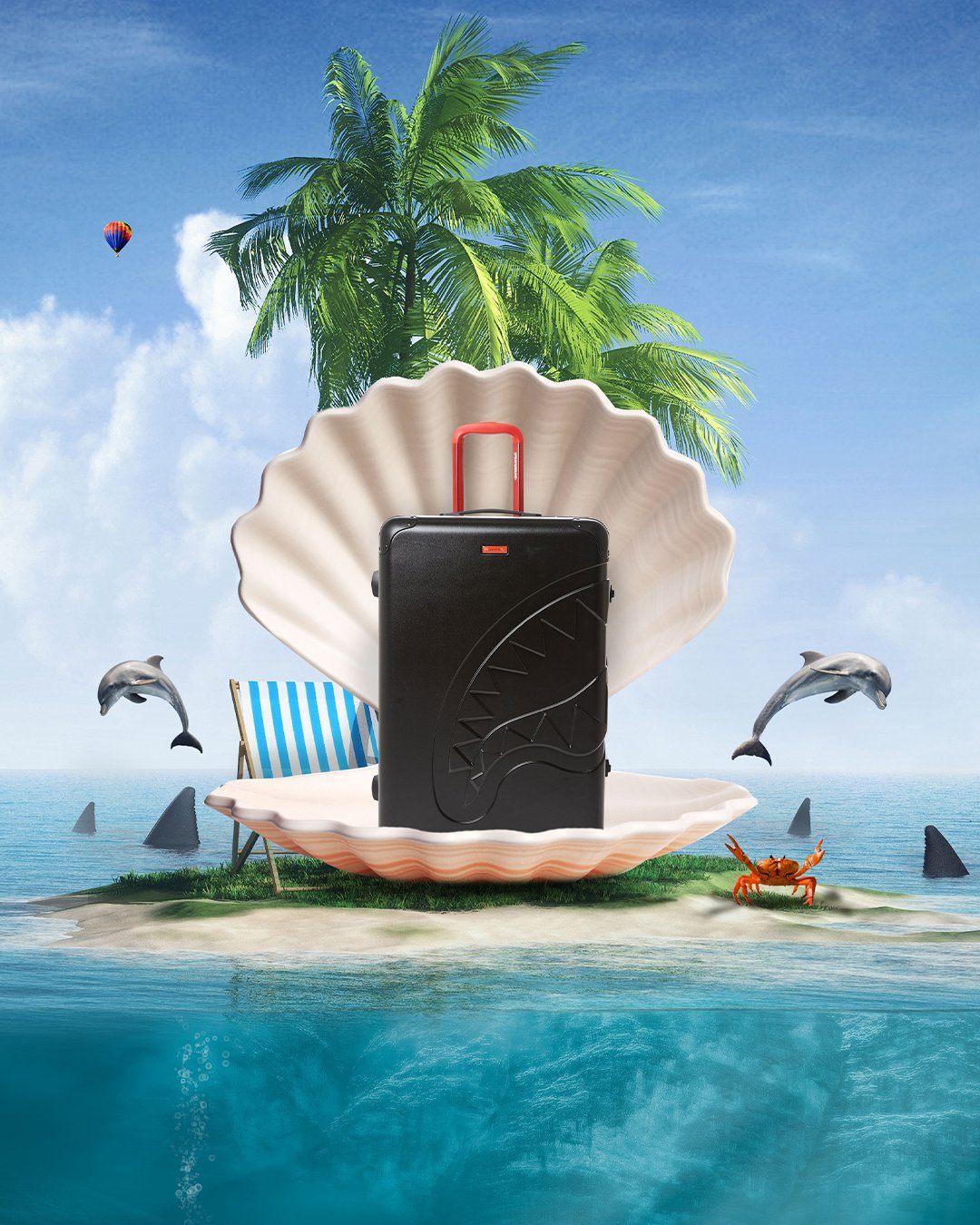 SHARKITECTURE MOLDED 29 FULL-SIZE LUGGAGE - Image 7