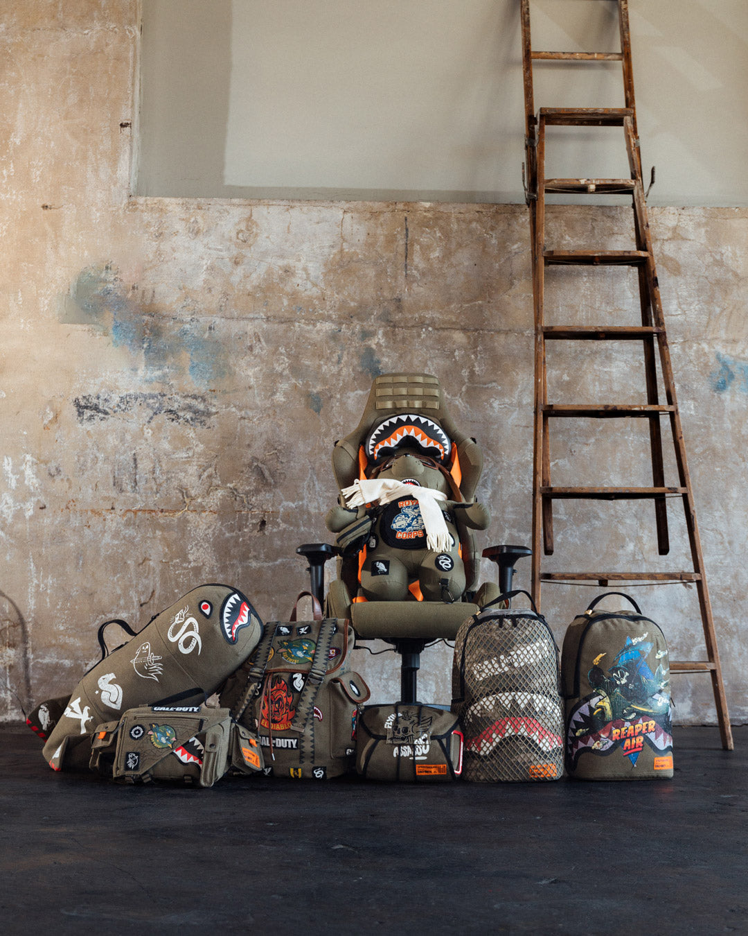 CALL OF DUTY AVIATOR FEARLESS MONEYBEAR TEDDYBEAR BACKPACK - Image 10
