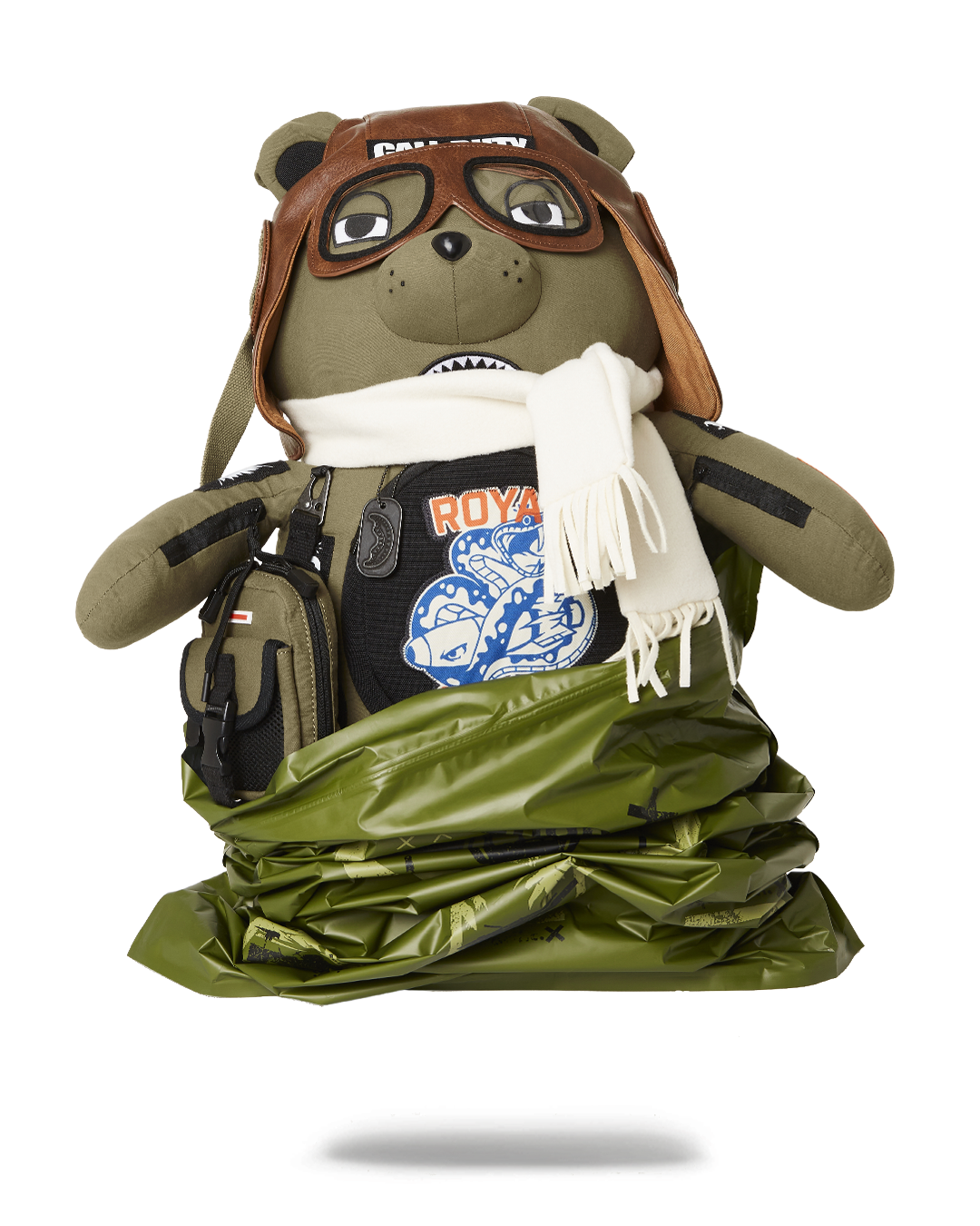 CALL OF DUTY AVIATOR FEARLESS MONEYBEAR TEDDYBEAR BACKPACK - Image 21