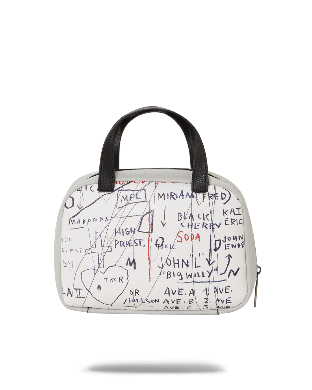OFFICIAL BASQUIAT UNTITLED (CHEESE POPCORN) 1983 HANDBAG - Image 5