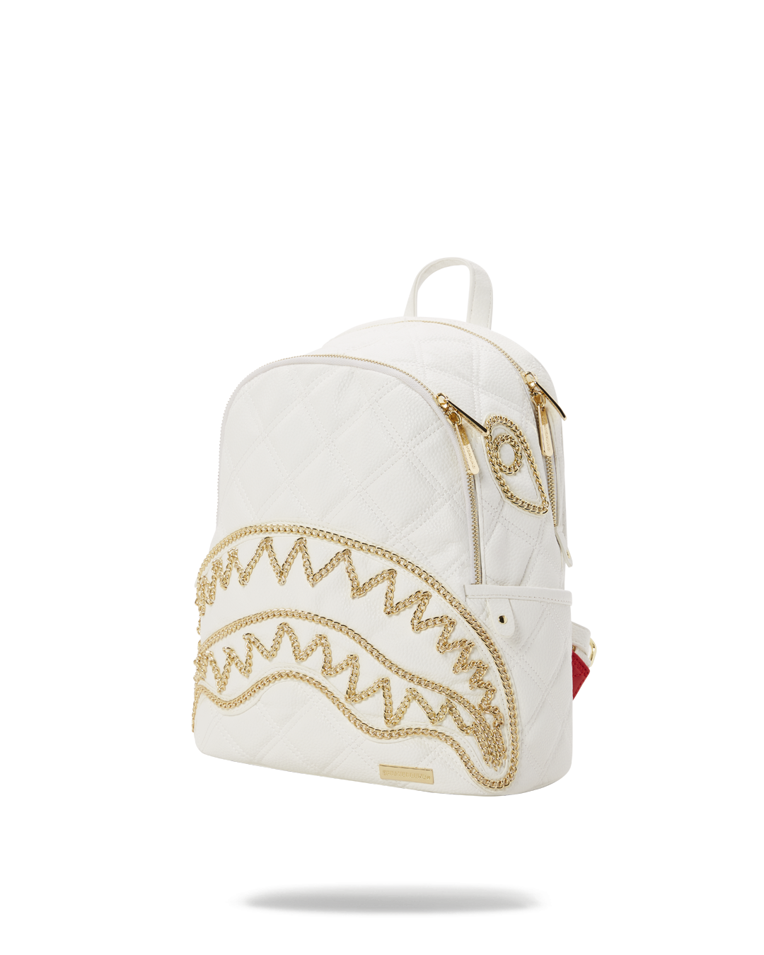 RIVIERA LE BLANC GOLD CHAIN SHARK SAVAGE BACKPACK - Image 7
