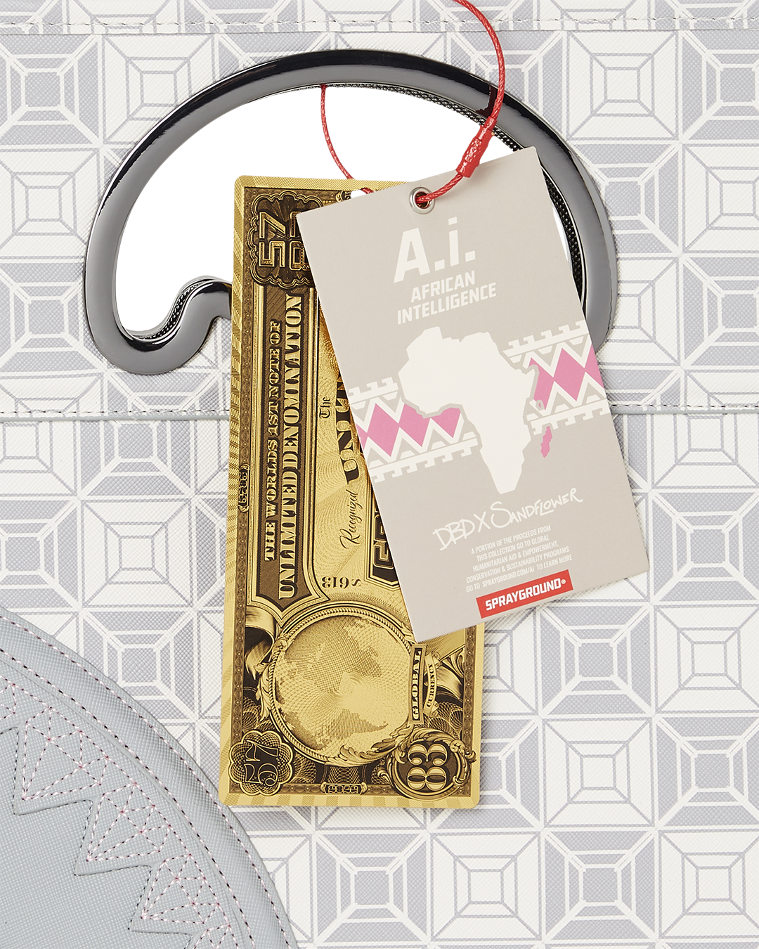 A.I.8 AFRICAN INTELLIGENCE BOOKED & BUSY CITY SAVVY HANDBAG - Image 15