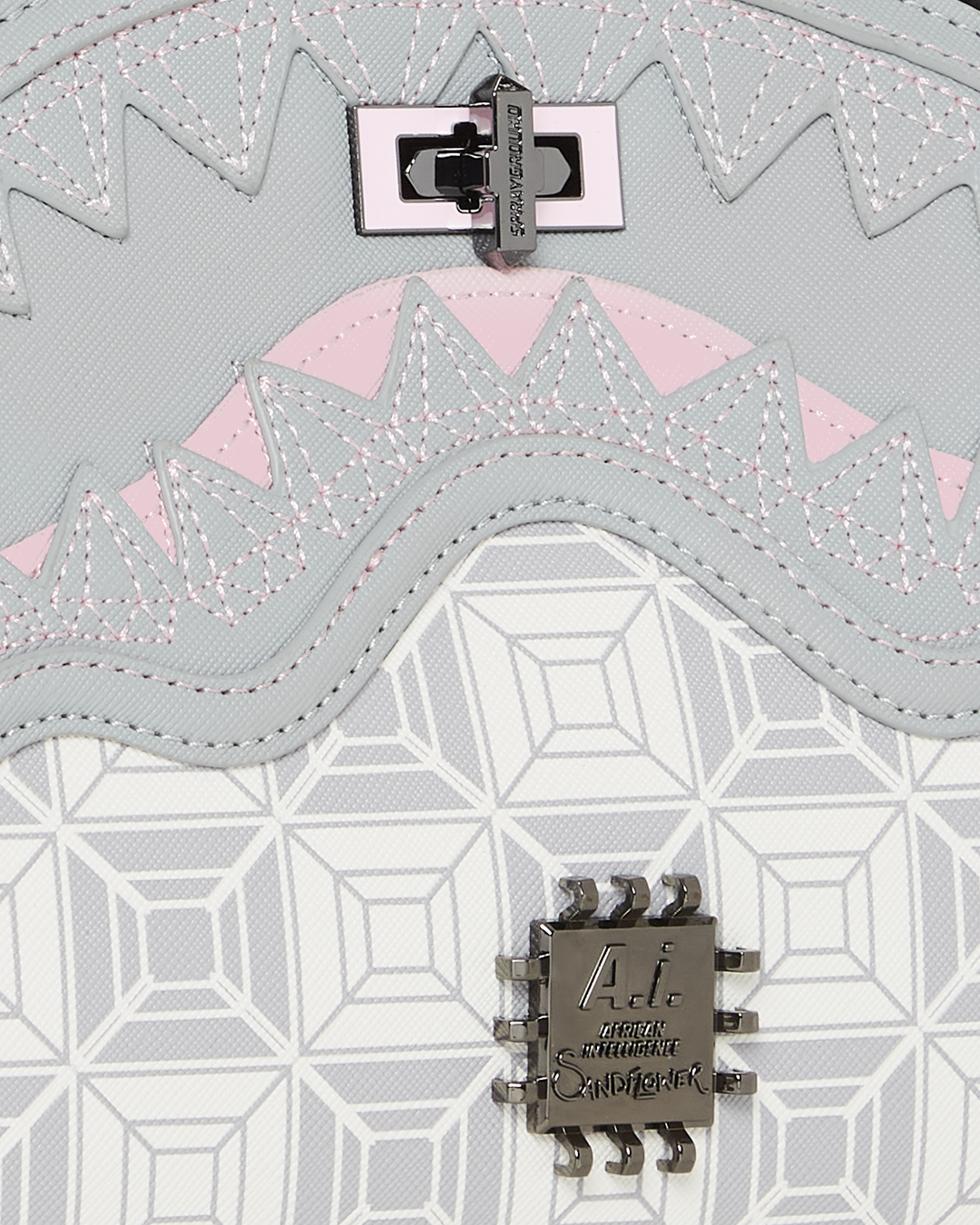 A.I.8 AFRICAN INTELLIGENCE BOOKED & BUSY SHARK HANDBAG - Image 13