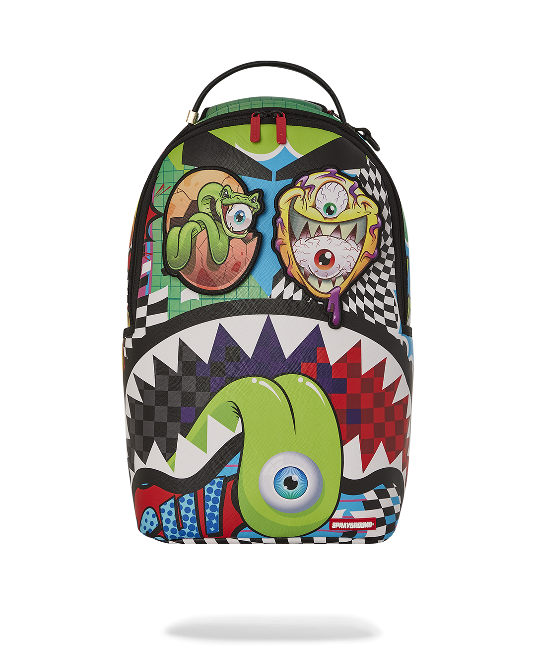 PSYCHO WORLD OF FUN BACKPACK (WITH REMOVABLE VELCRO EYE PATCHES) - Image 5