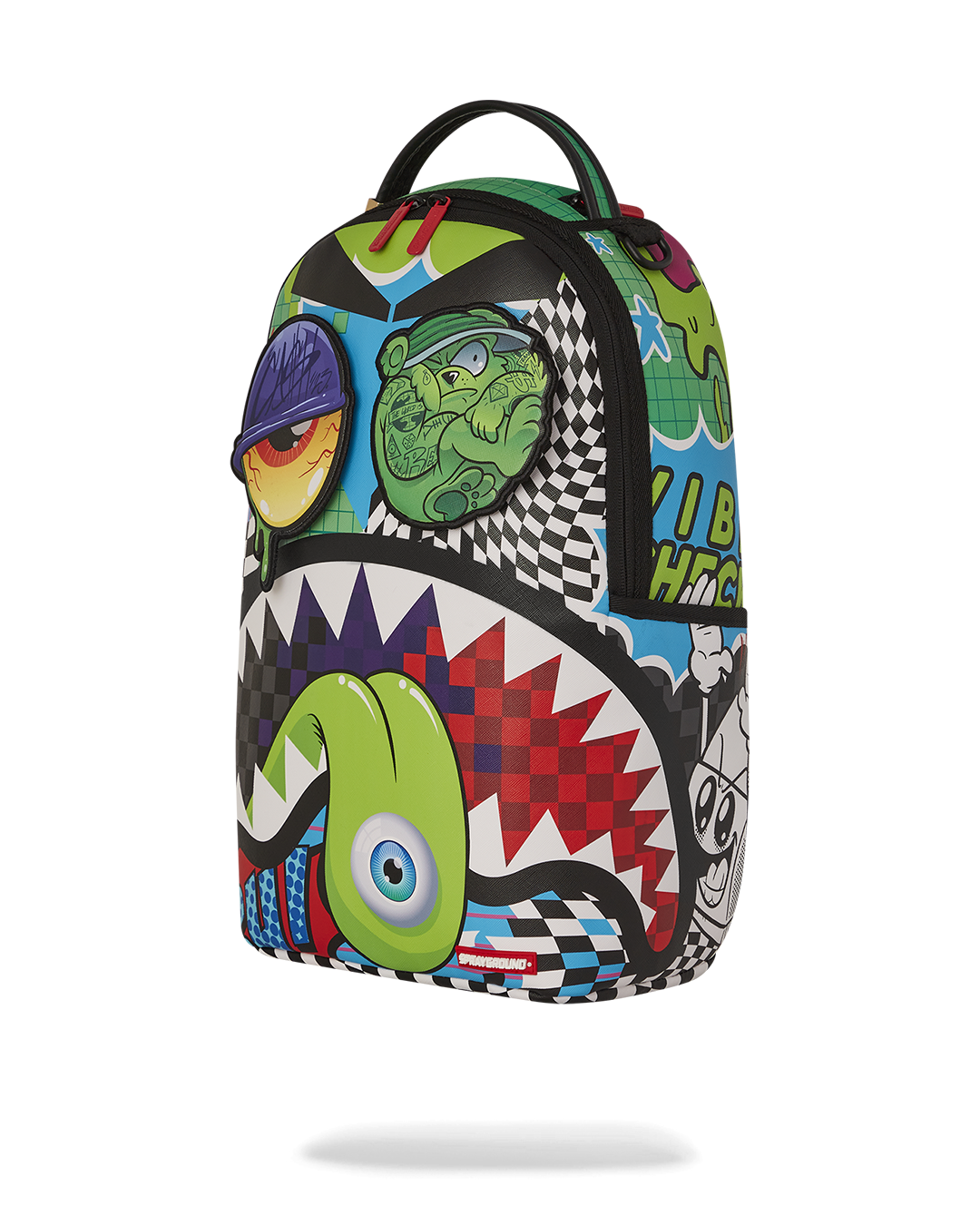 PSYCHO WORLD OF FUN BACKPACK (WITH REMOVABLE VELCRO EYE PATCHES) - Image 10