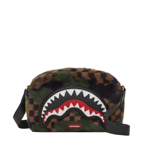 BIG SKY FUR SHARK MESSENGER BRICK BAG
