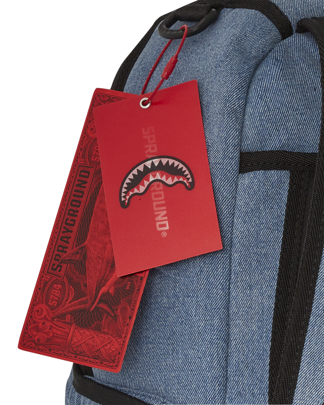 STONE WASH 3D SHARK BACKPACK - Image 10