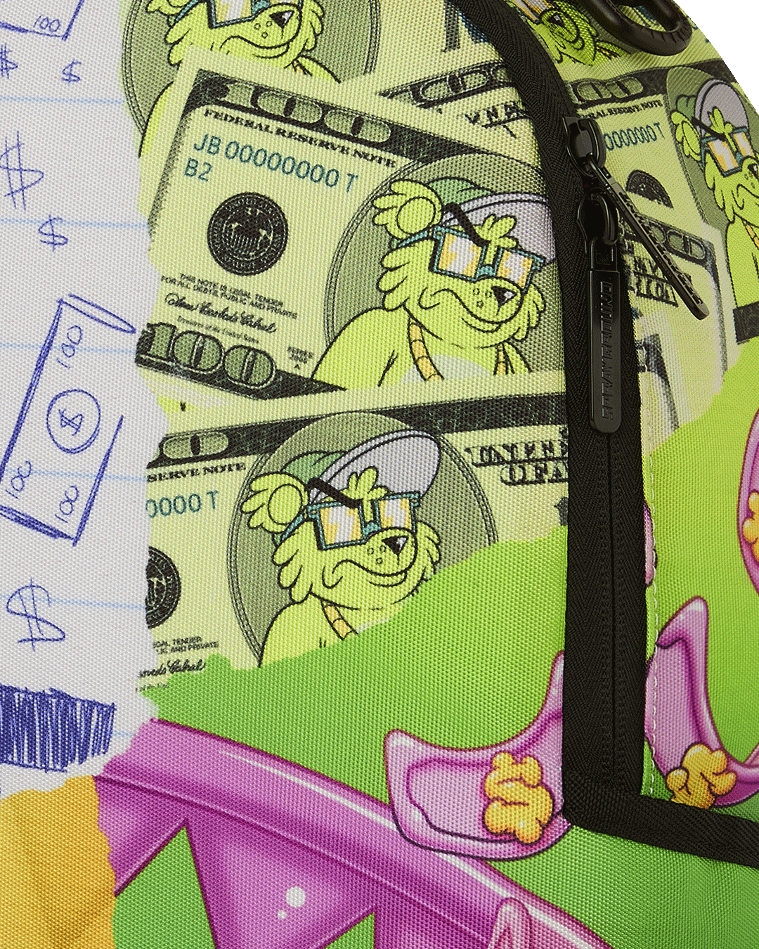MEAN MONEY COLLAGE BACKPACK - Image 10