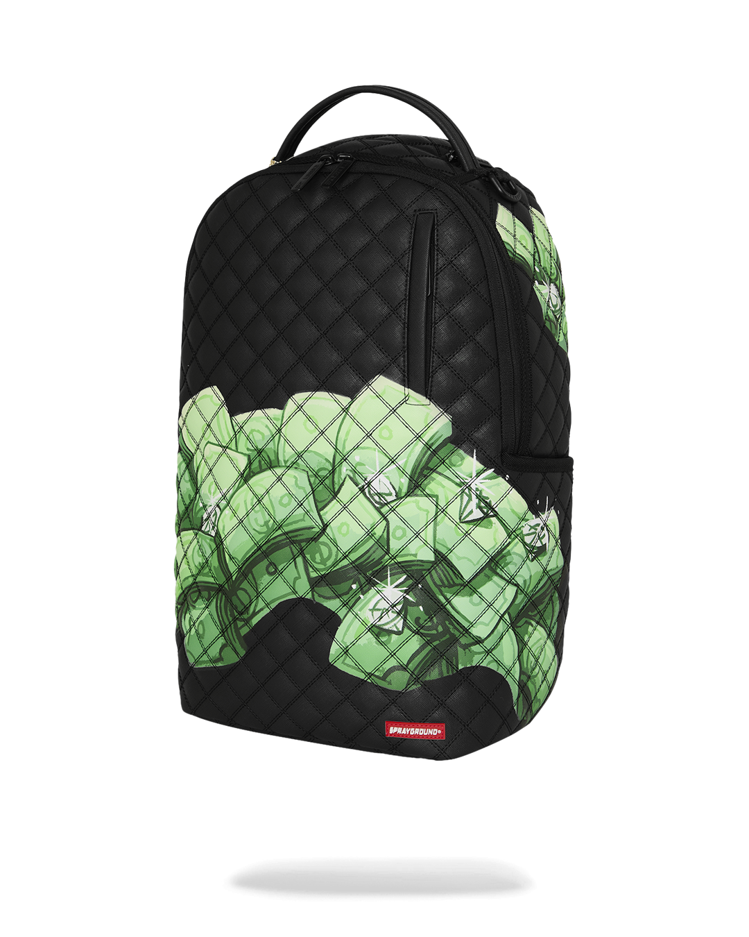 HAND-PAINTED QUILT SHARK BACKPACK - Image 6