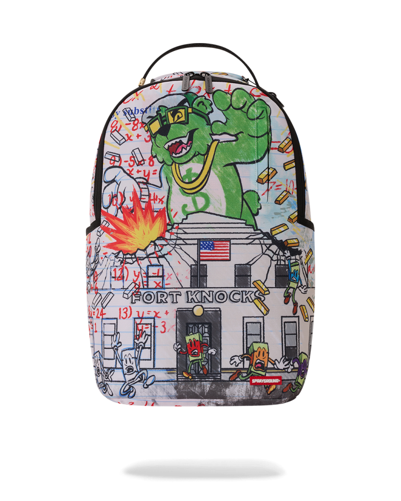 MONEYBEAR & MONEYBOYS BANK BREAKER BACKPACK