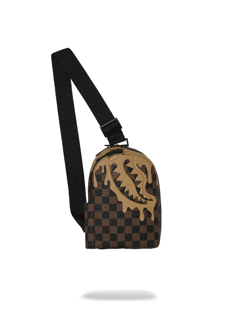 DESIGNER DRIP EFFECT BACKPACK SLING