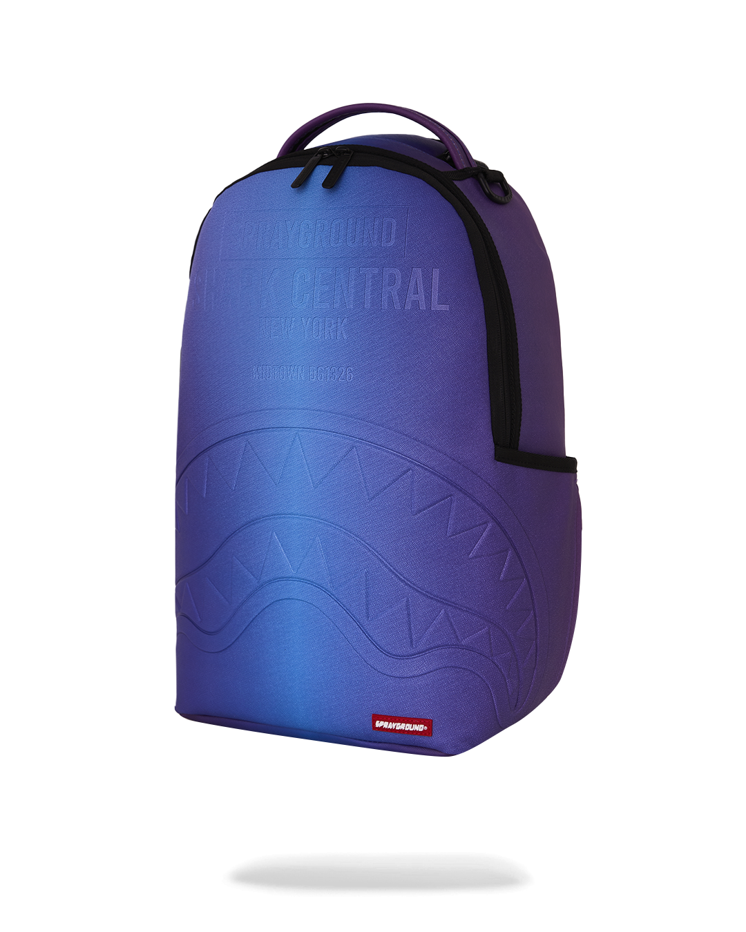 SHARK CENTRAL ALL STAR (BLUE IRIDESCENT) BACKPACK - Image 9