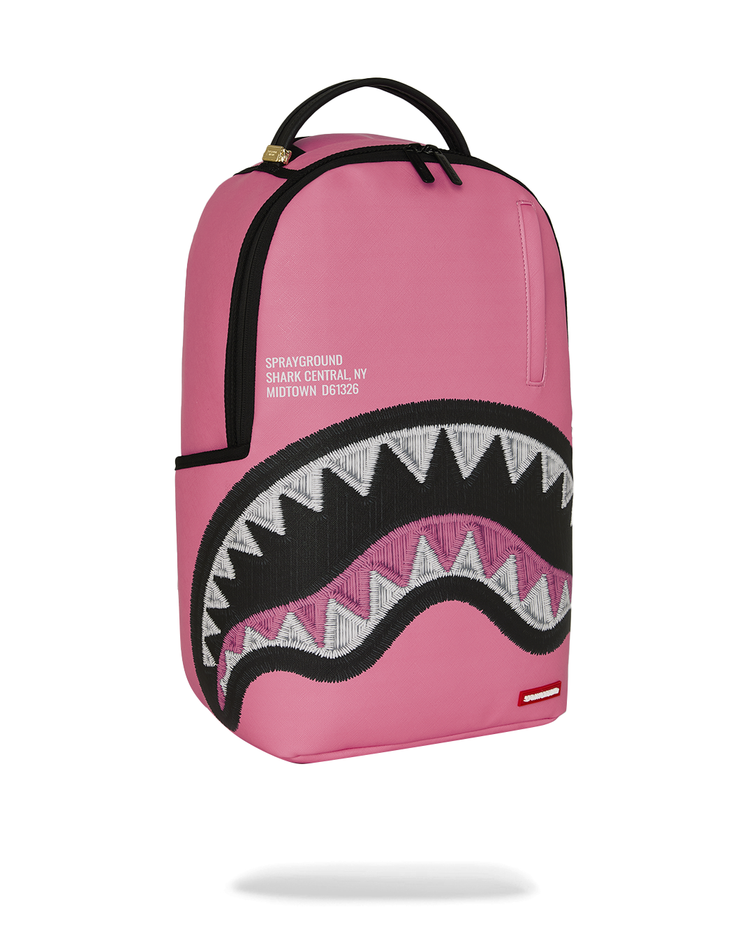 SHARK CENTRAL EMBROIDERED EFFECT BACKPACK - Image 3