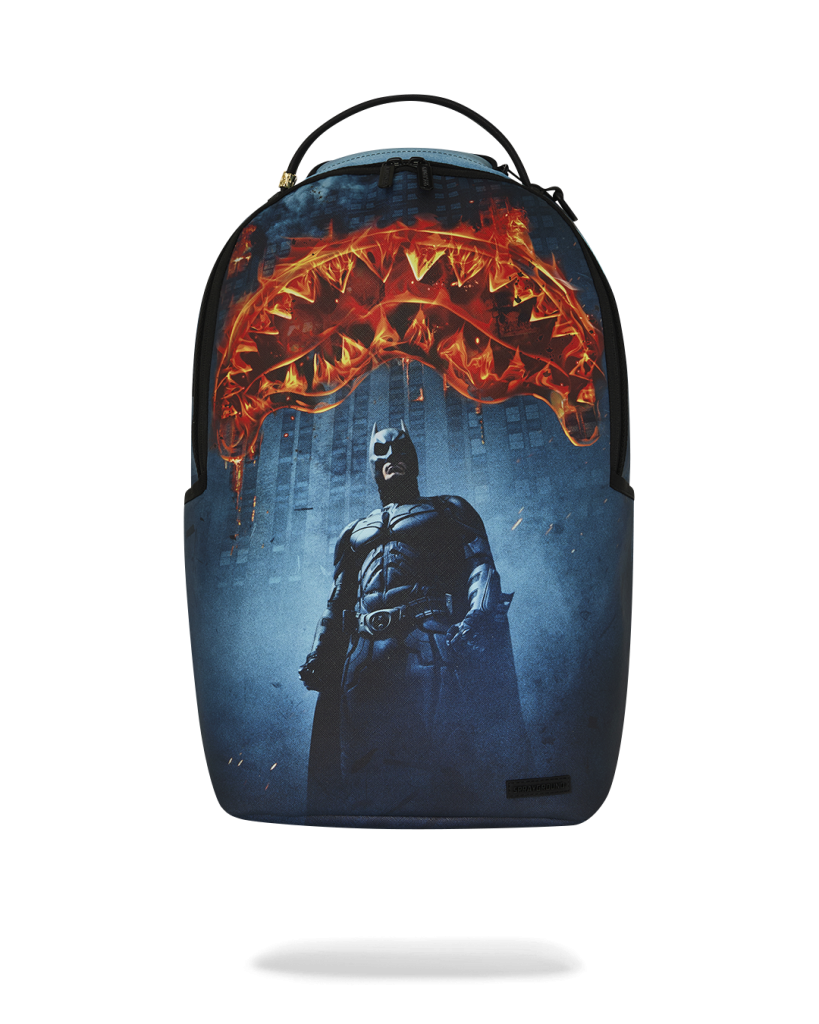 BATMAN BEGINS GOTHAN SHARK INFERNO BACKPACK