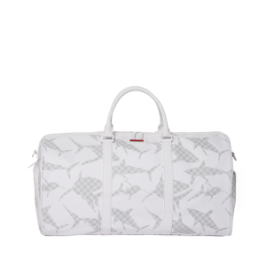 SHARK CHECK (WHITE) DUFFLE