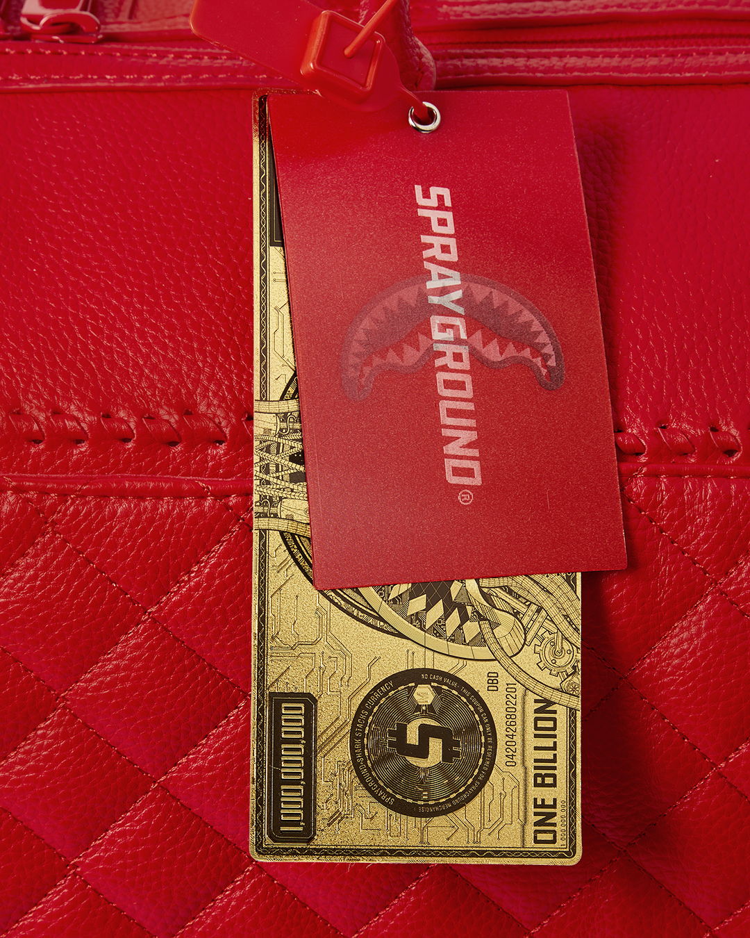 RED RIVIERA EMPEROR DUFFLE - Image 14
