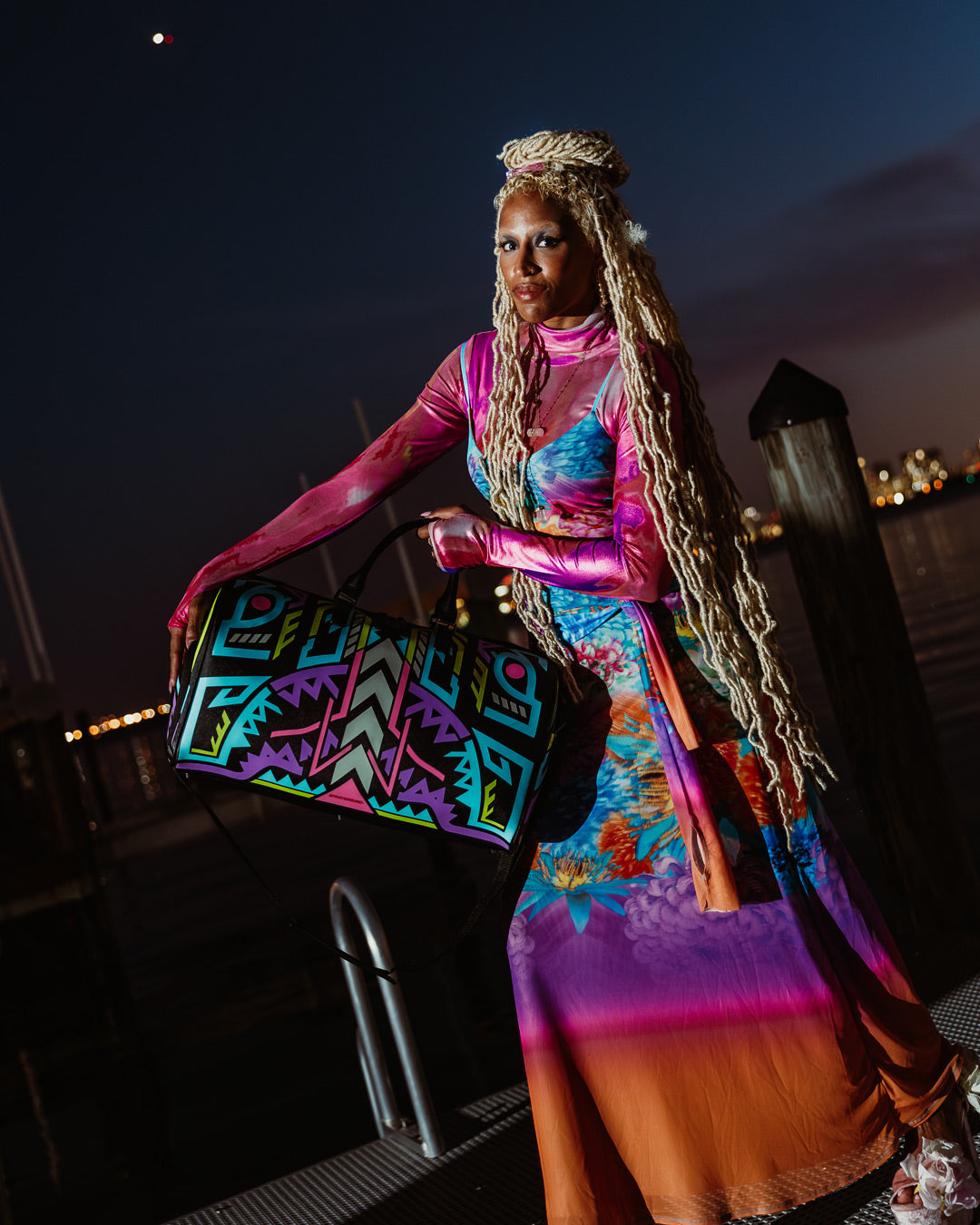 A.I. PATH TO THE FUTURE III DUFFLE ?C SANDFLOWER COLLAB (GLOW IN THE DARK) - Image 2