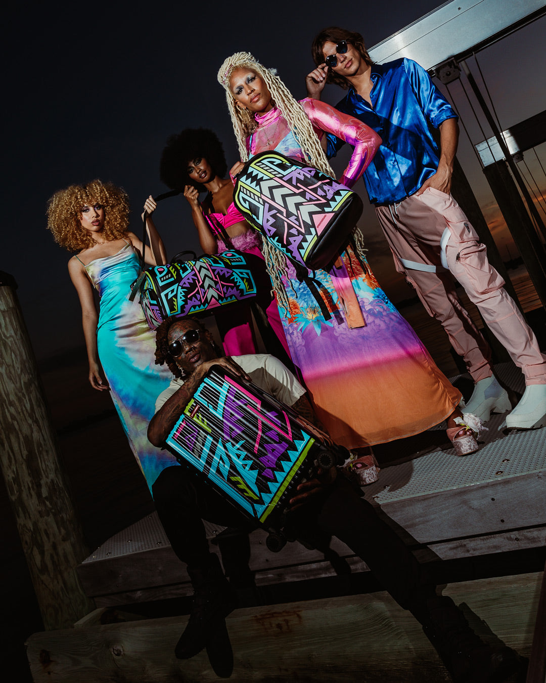 A.I. PATH TO THE FUTURE III DUFFLE ?C SANDFLOWER COLLAB (GLOW IN THE DARK) - Image 6
