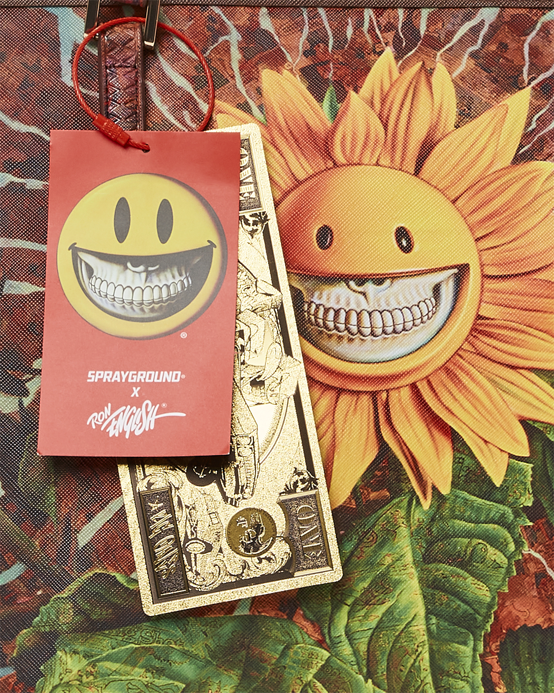 SUNFLOWER GRIN RON ENGLISH COLLAB TOTE - Image 13