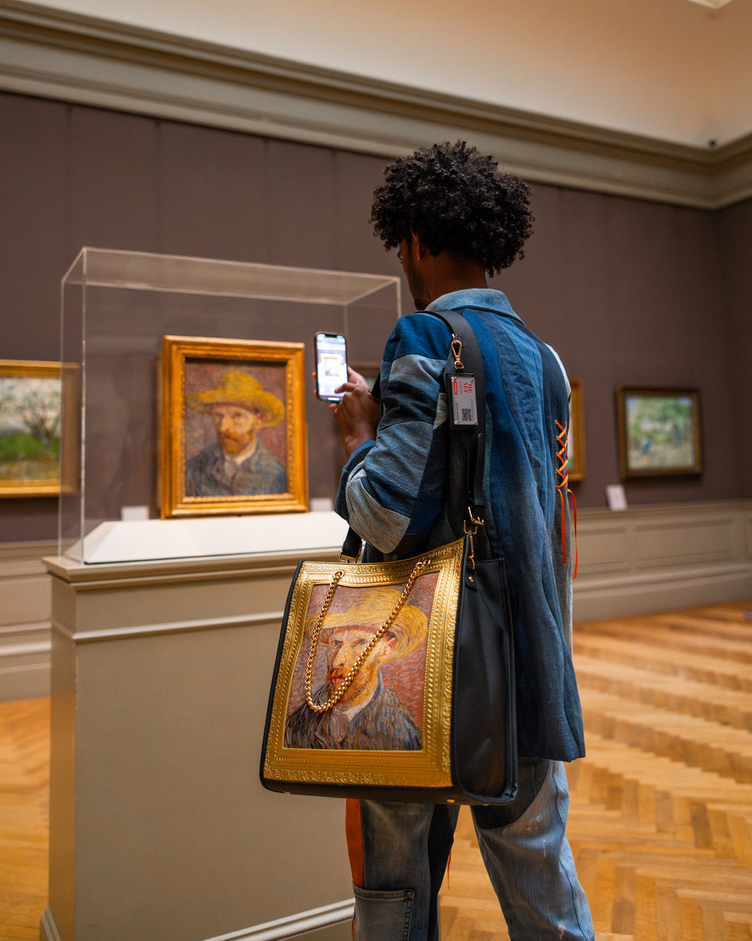 THE MET VAN GOGH FRAMED SELF-PORTRAIT TOTE - Image 2