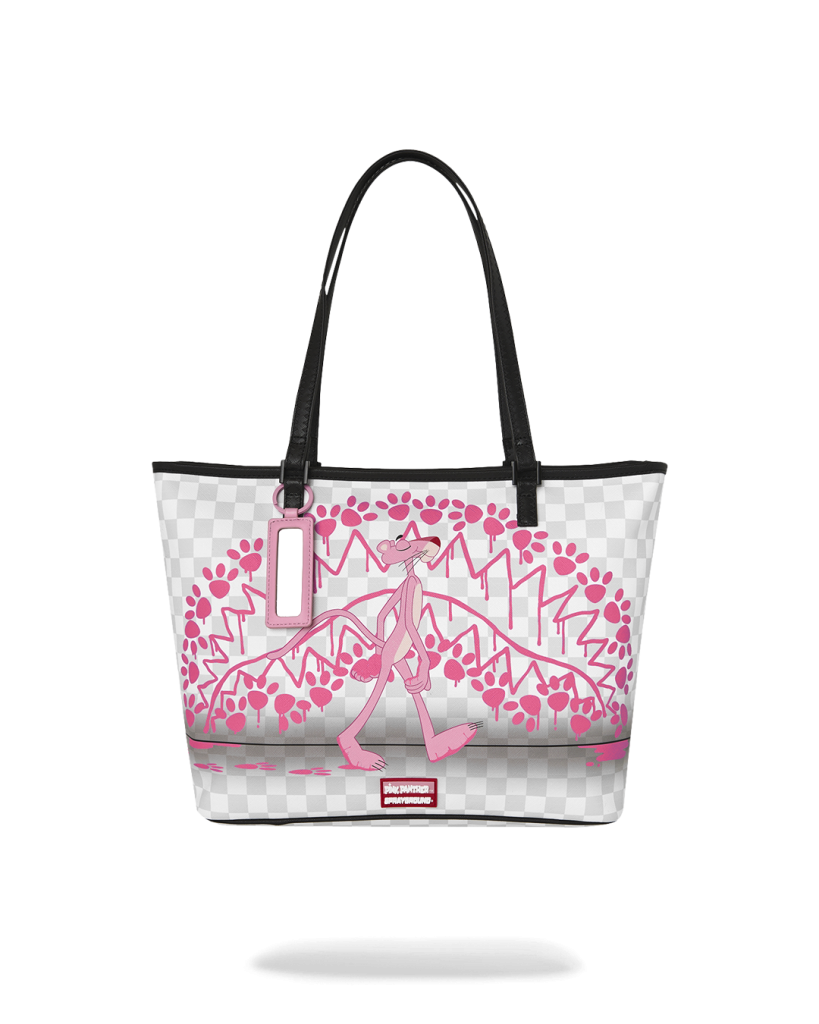 PINK PANTHER PAWPRINTS TOTE