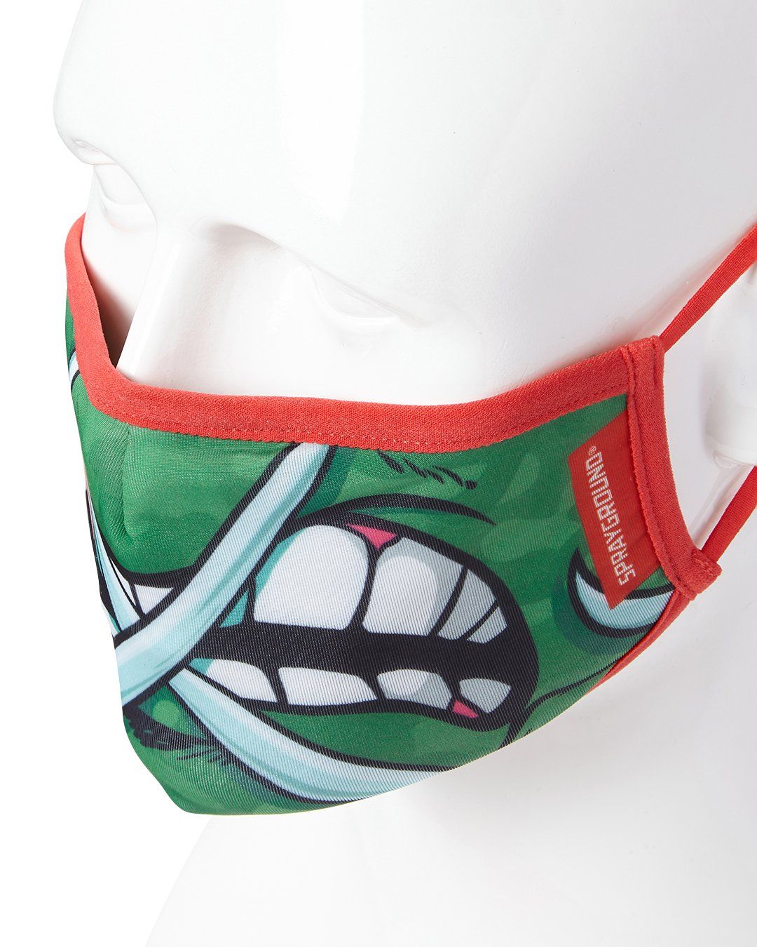 ADULT TMNT: RAPHAEL SHARK FORM FITTING FACE-COVERING - Image 3