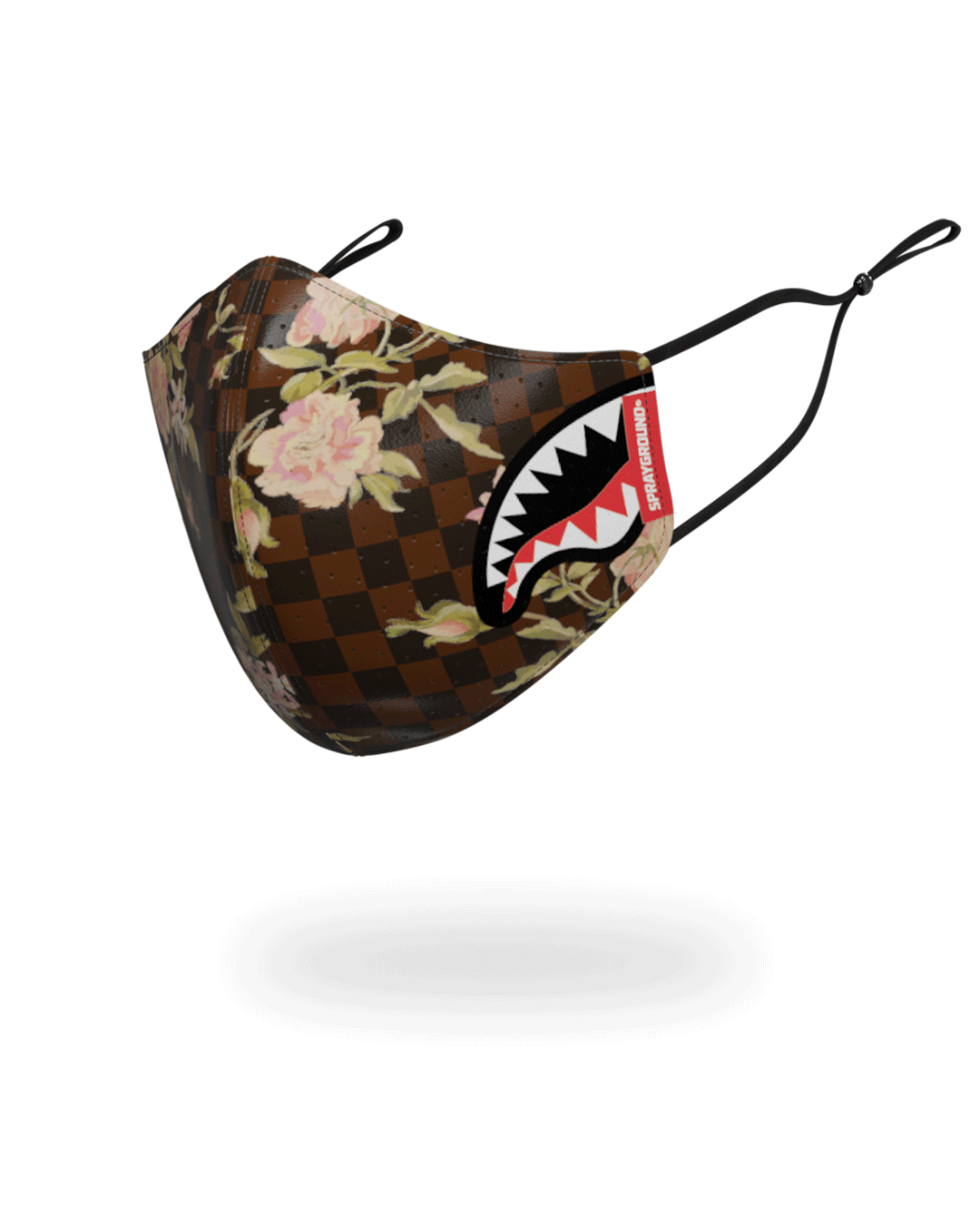 SHARKFLOWER VEGAN LEATHER FACE MASK - Image 3