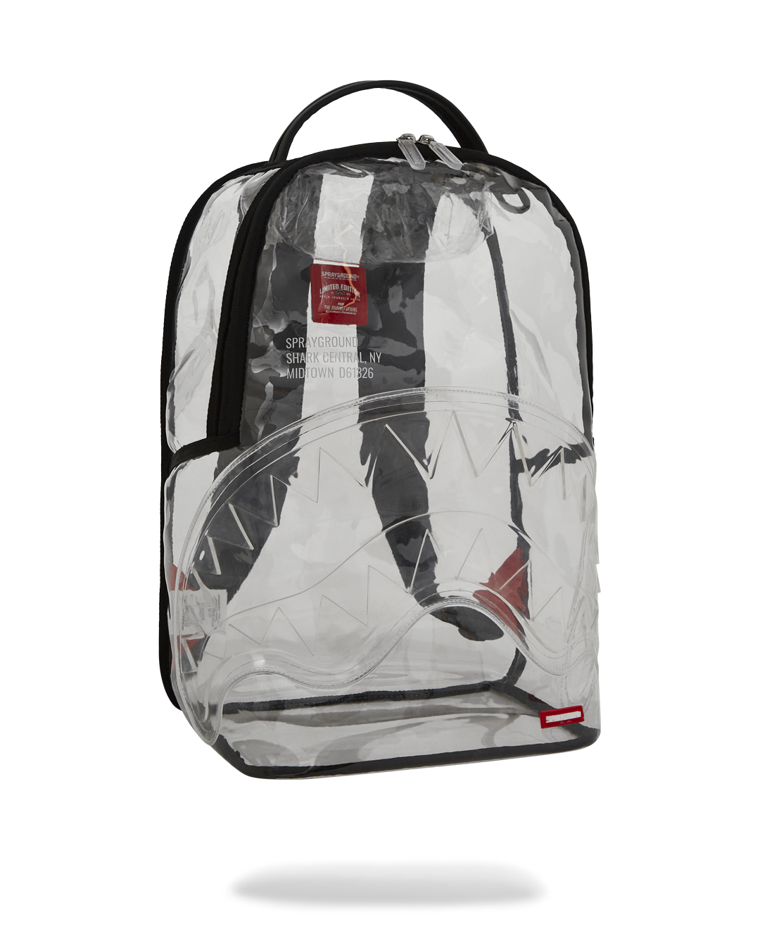 100% CLEAR BACKPACK - SHARK CENTRAL - Image 3