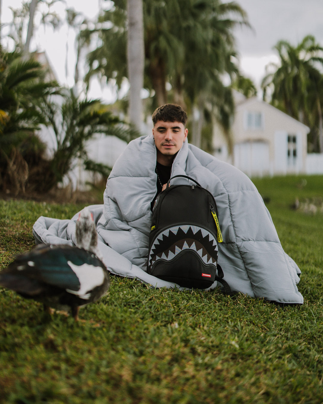 SHARK CENTRAL PARACHUTE DLX SATIN BACKPACK - Image 6