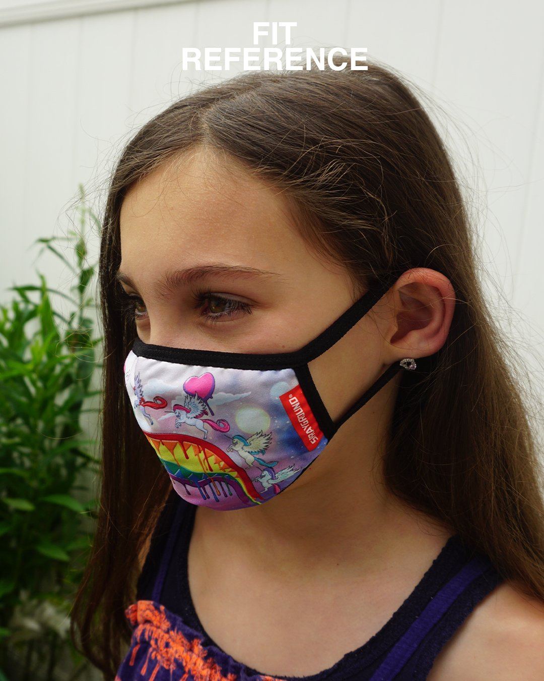 KIDS FORM FITTING MASK: ASTRO BUBBLE - Image 4